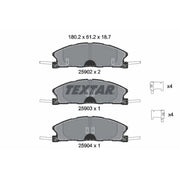 Textar Front Brake Pad Set 2590201