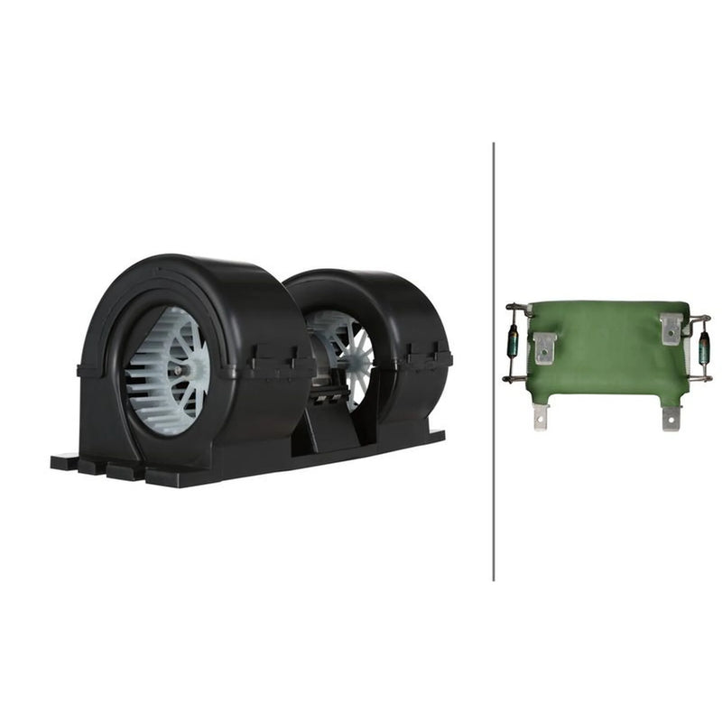 Hella Heater Blower Fan 8EW 366 400-171