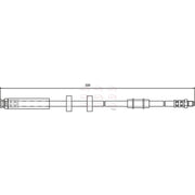 Apec Brake Hydraulic Hose Line Front HOS3718