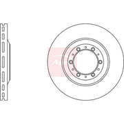 Apec 2 x Vented Front Brake Discs DSK4185