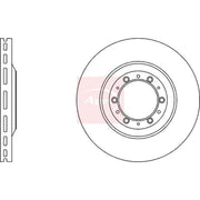 Apec 2 x Vented Front Brake Discs DSK4185