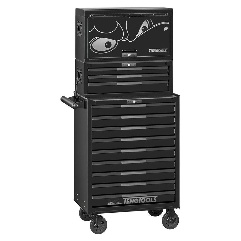 Teng Tools Mobile Tool Storage TSS26B16 26" 16 Drawers Black