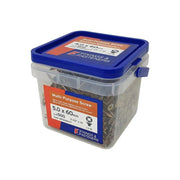 ForgeFix Multi-Purpose Pozi Compatible Screw CSK ST ZYP 5.0 x 60mm Tub 500