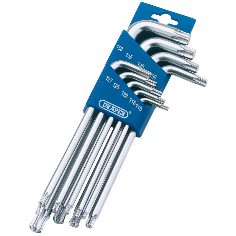 Draper TX-STAR® Hex Key Set 9 Piece with Ball End