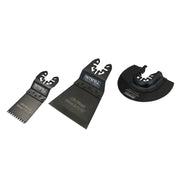 Faithfull Multi-Function Tool Blade Set, 3 Piece - FAIMFKIT3