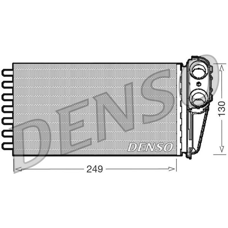 Denso Heater Matrix Core Heat Exchanger DRR21001