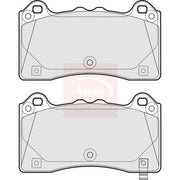 Apec Front Brake Pad Set PAD2185