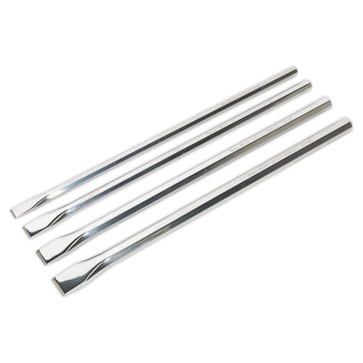 Sealey Chisel Set 4pc Extra-Long AK9148 Sealey  - Town Parts
