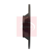 Apec 2 x Solid Rear Brake Discs DSK2290