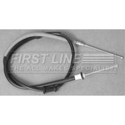 First Line Handbrake Cable Left Rear FKB3203