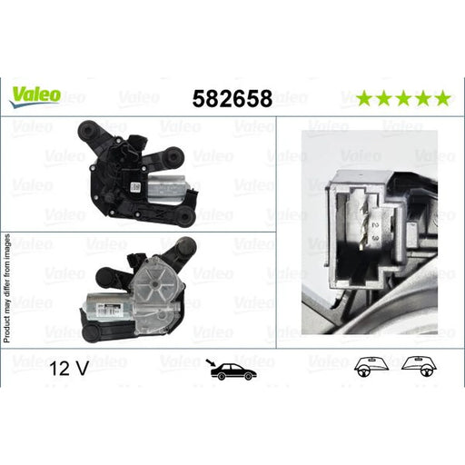 Valeo Front/Rear Wiper Motor Rear 582658