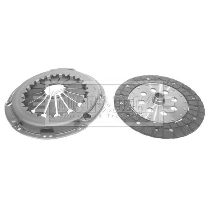 Borg & Beck Clutch Kit Set 3pc 225mm HK7909