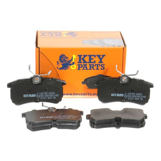 Key Parts 4 x Rear Brake Pad Set KBP1603
