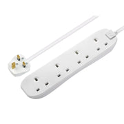 Masterplug Trailing Extension Lead 4 Gang 13A 2m BFG2N-MP - BFG210N-MP