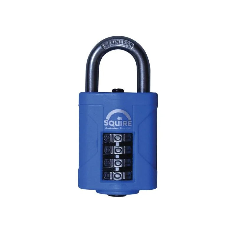 Squire CP40S Heavy-Duty Rustproof Marine Combi Padlock 38mm Boxed - CP40SBX
