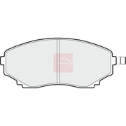 Apec Front Brake Pad Set PAD1026