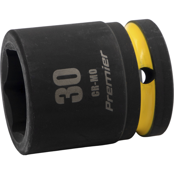 Sealey 3/4"Dr Impact Socket 30mm (Yellow Coded Ring)
