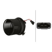 Hella Heater Blower Fan 8EW 366 400-861