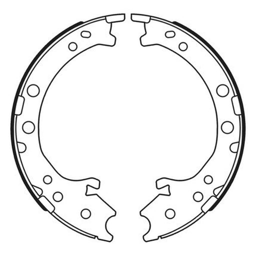 Abtex Brake Shoe Set Axle Kit ABS4366