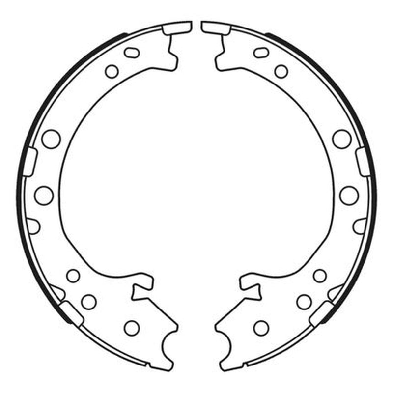 Abtex Brake Shoe Set Axle Kit ABS4366