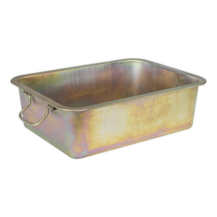 Sealey Metal Drain Pan 20L DRPM4 Sealey  - Town Parts