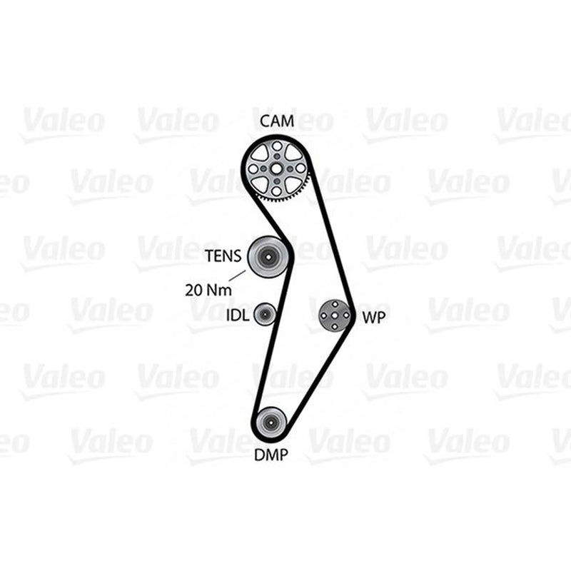 Valeo Timing Belt & Water Pump Kit 614699
