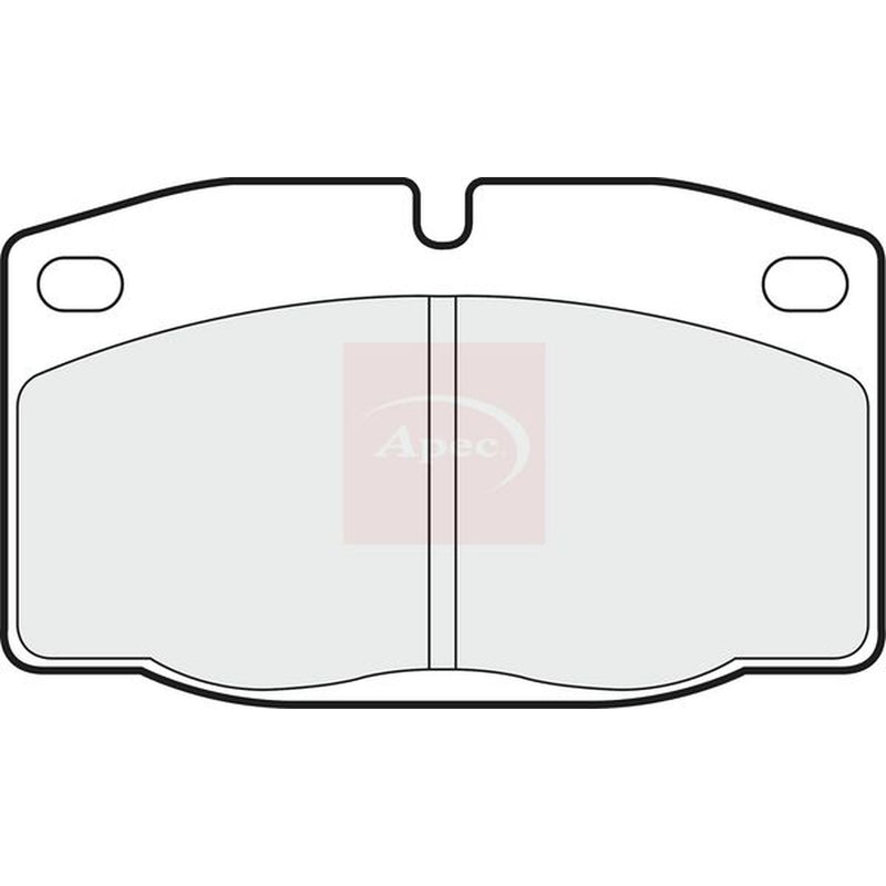 Apec Front Brake Pad Set PAD428