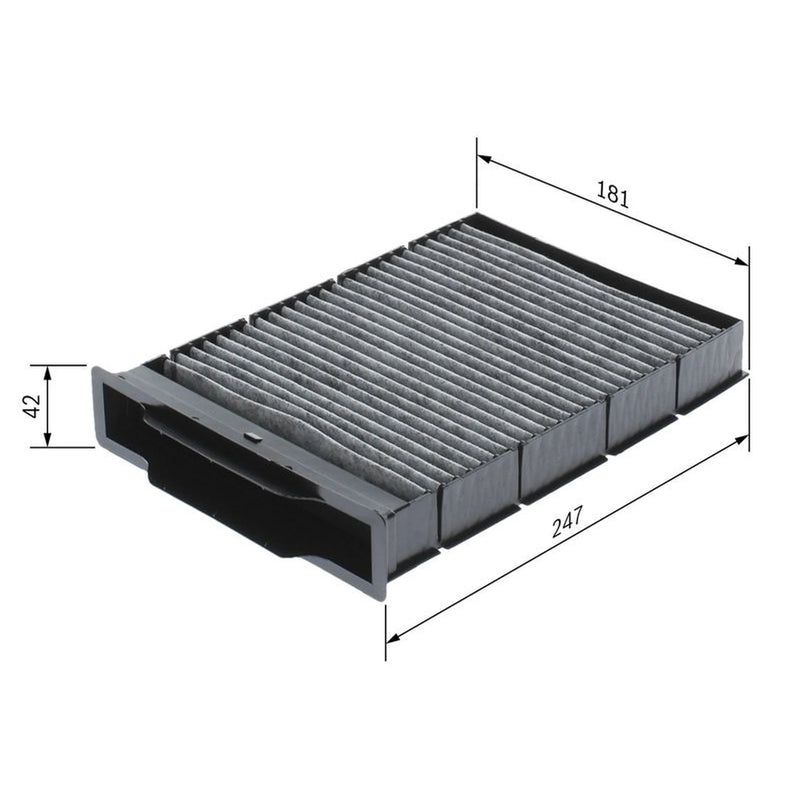 Bosch Cabin Air Filter (Pollen Filter) 1 987 432 393