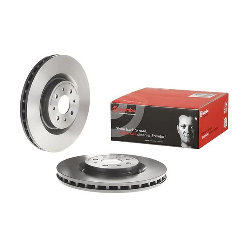 Brembo 2 x Internally Vented Front Brake Discs 09.8004.41