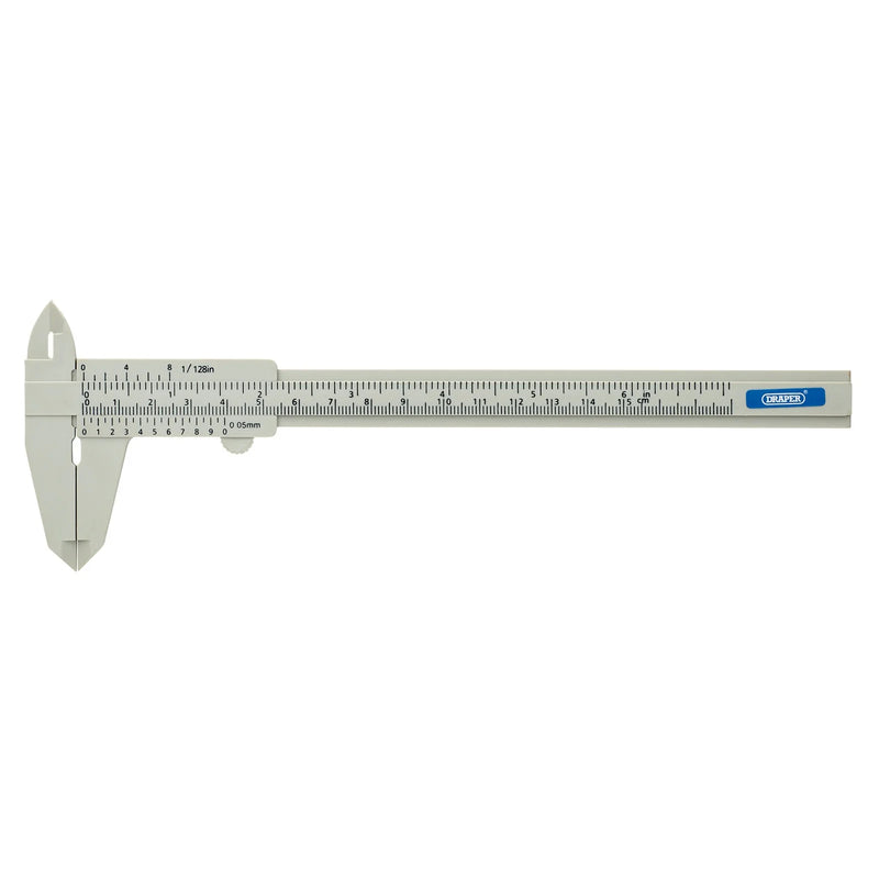 Draper Plastic Vernier Caliper 0-150mm (6")