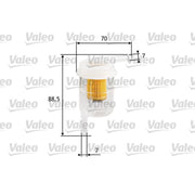 Valeo Fuel Filter Element 587045