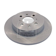 Febi 2 x Solid Rear Brake Discs 108418