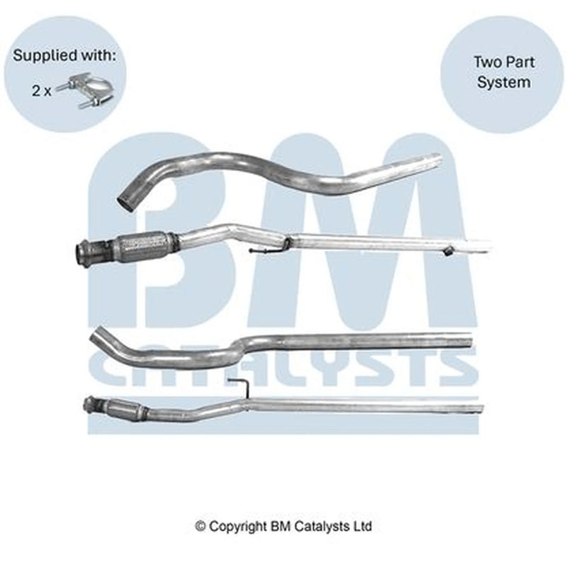 BM Catalysts Exhaust Pipe OD BM50876