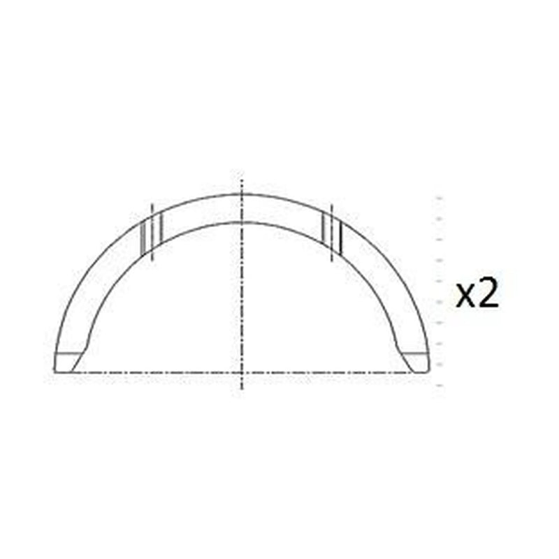 FAI Thrust Washer Set 71.8mm BT3006-STD