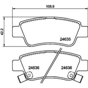 Mintex Rear Brake Pad Set MDB2926