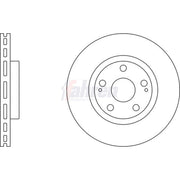 Fahren 2 x Front Brake Discs FBD6171