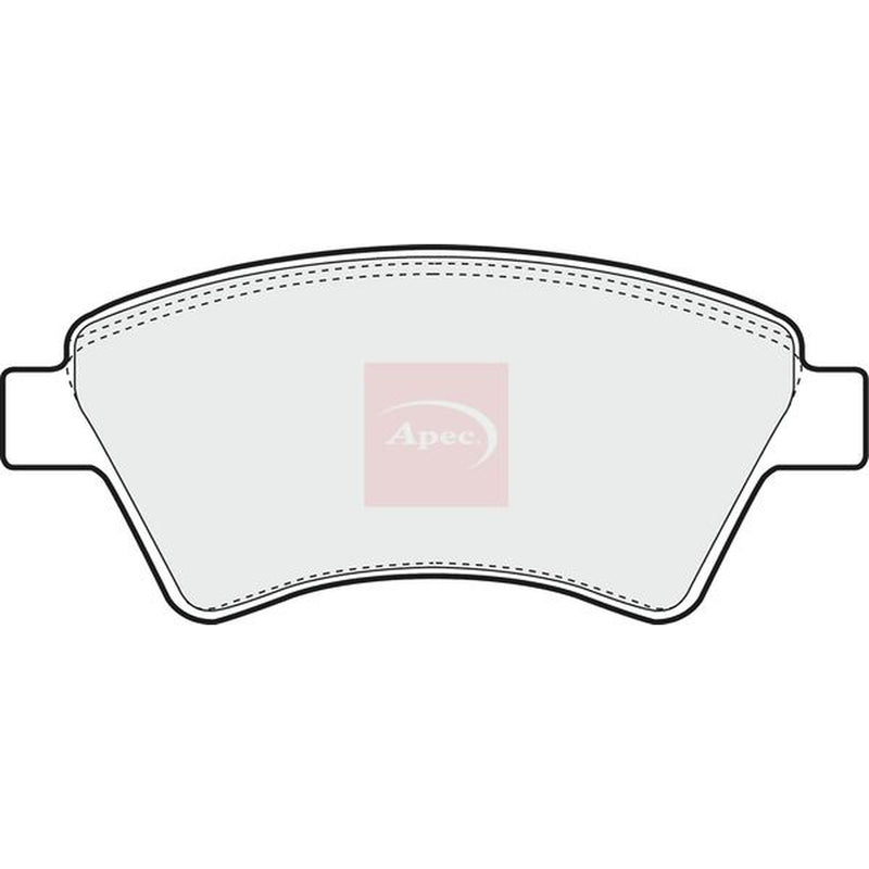 Apec Front Brake Pad Set PAD1306
