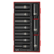 Teng Tools Impact Socket Set 1/2" Drive 14 Pieces