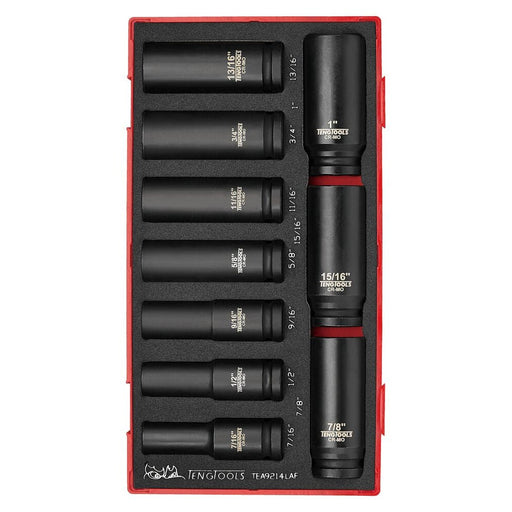 Teng Tools Impact Socket Set 1/2" Drive 14 Pieces