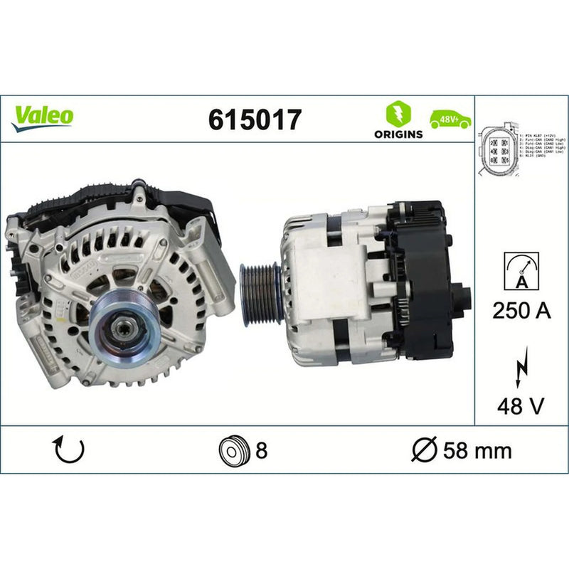 Valeo Ibsg Origins VW Group 615017
