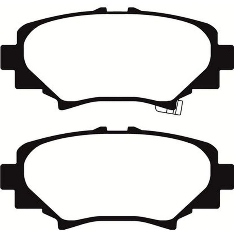 Abtex Rear Brake Pad Set PLU4596
