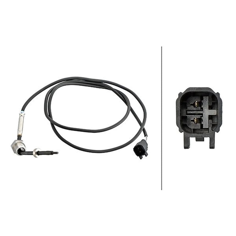 Hella Exhaust Gas Temperature Sensor after soot particulate fil 6PT 358 181-751