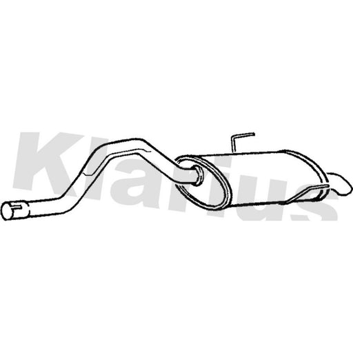 Klarius Box With Tail Pipe Rear RN705P