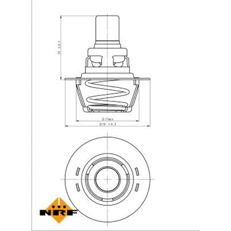 NRF Thermostat,Coolant 725141
