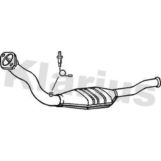 Klarius Catalyst Type Approved With Pipe 321074