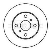 Borg & Beck 2 x Vented Front Brake Discs BBD4173