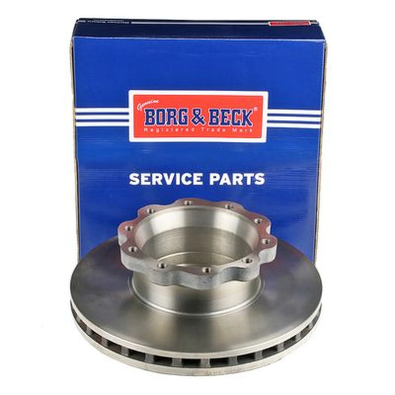 Borg & Beck 2 x Vented Rear Brake Discs BBD32879