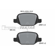 Textar Rear Brake Pad Set 2360104