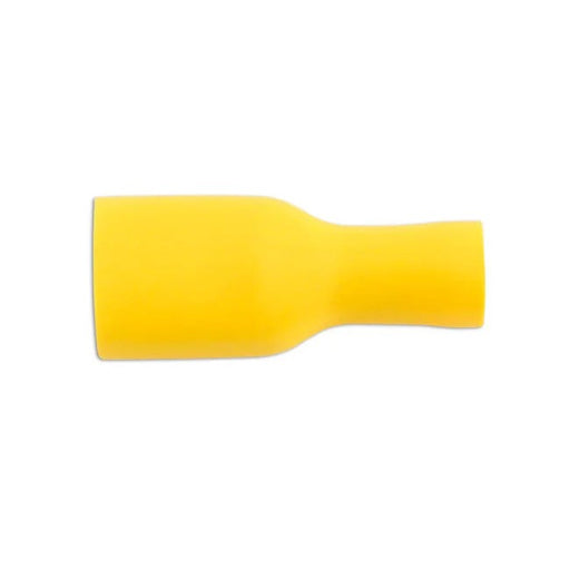 Connect Yellow Fully Insulated Female Push On Terminal 6.3mm 10pc - CPL