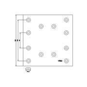 DON Don Cv Brake Lining Set RW2912S7141